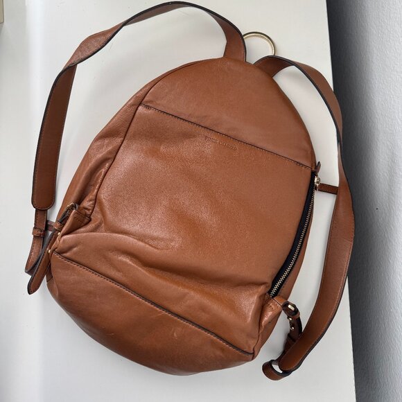 Vince Camuto Alder Backpack Genuine Buttery Soft Leather Brown main image 10
